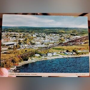 Vintage Souix Lookout, Northwestern Ontario Canada Postcard